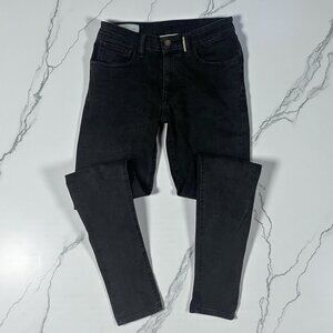 Collusion 001 Skinny Jeans Size W30 Mens Black Denim Stretch 30x30 Inseam